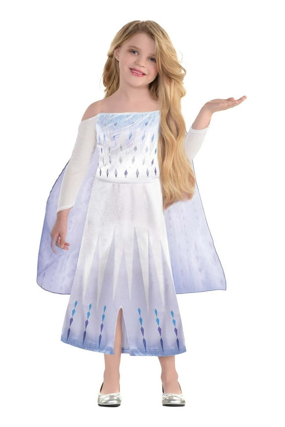 Frozen Elsa Girls Fancy-Dress Costume
