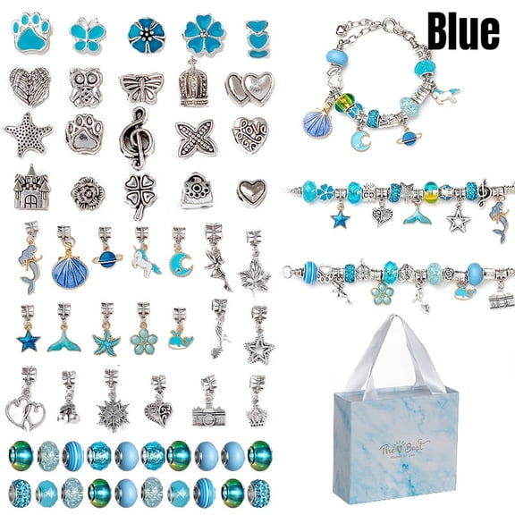 Girl's Gift, Children's DIY Craft Set, Suitable for 5-12 Year Old Girls' Birthday Gifts, Girl Pendant Bracelet Making Set, Jewelry Bracelet Toys Suitable for Teenage Girls