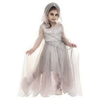 Girl's Gossamer Ghost Toddler Costume