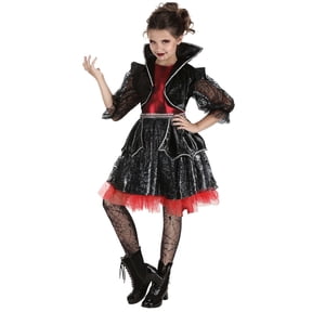 Girl's Gothic Vampire Costume
