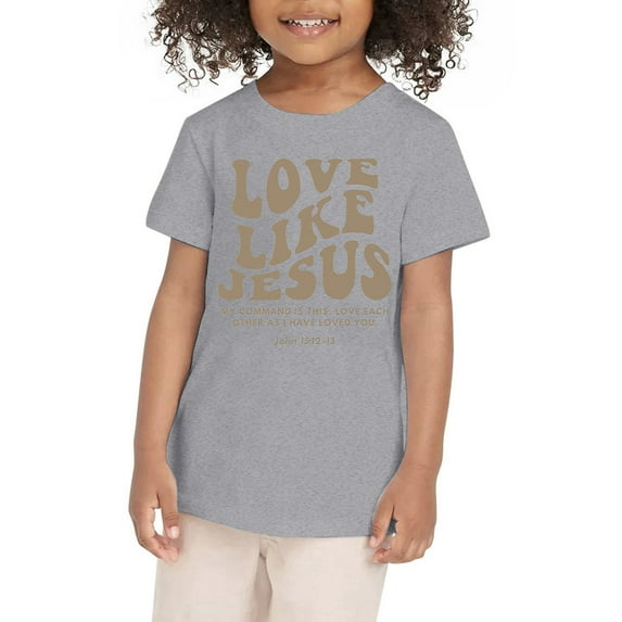 Girl's Graphic Print Tee Short Sleeve Crewneck Summer Tops - Cute and Stylish Shirts for Girls