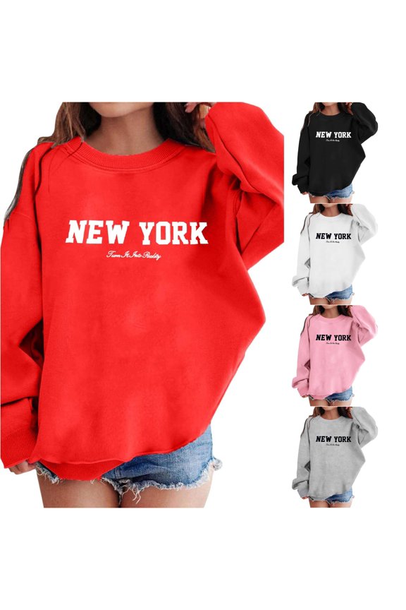 Girl's Graphic Prints Sweatshirt Crewneck Long Sleeve Cute Drop Shoulder Pullover Tops Comfy Jr Wearable Blanket Kids Sweatshirts Kids Girls Hoodies Cute Tween Stuff Sweatshirts for Boys Boys 4t