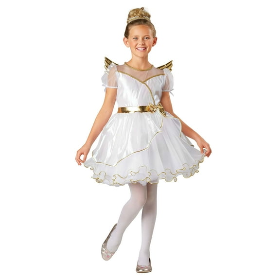 Girl's Guardian Angel Costume Dress