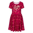 thumbnail image 1 of Girl's Harry Potter Dress for Little and Big Girls, Red, XS (4/5), 1 of 4