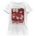 thumbnail image 1 of Girl's Harry Potter Gryffindor Cartoon Characters Graphic Tee White X Small, 1 of 4