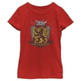 thumbnail image 1 of Girl's Harry Potter Gryffindor Quidditch Coat of Arms  Graphic Tee Red Small, 1 of 5