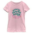 thumbnail image 1 of Girl's Harry Potter Happee Birthdae Cake  Graphic Tee Light Pink Medium, 1 of 4