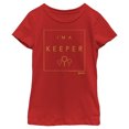 thumbnail image 1 of Girl's Harry Potter I’m a Keeper Graphic Tee Red Large, 1 of 5