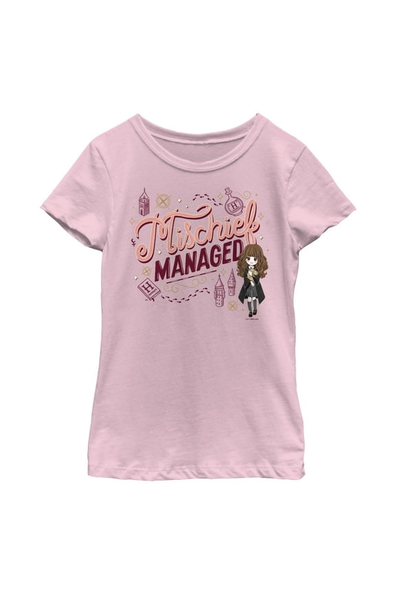 Girl's Harry Potter Mischief Managed Graphic T-Shirt