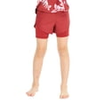 thumbnail image 1 of Girl's Hawaiian Athletic Sportswear Leggings with Pockets in Red Size L, 1 of 5
