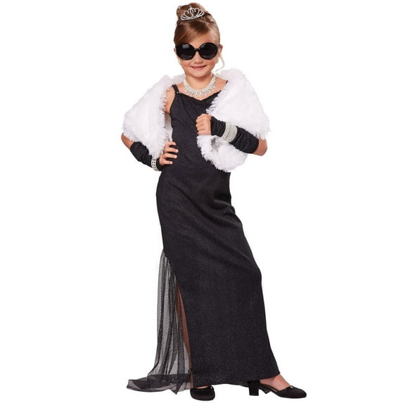 Vintage Hollywood Diva Girls Costume