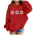 thumbnail image 1 of Girl's Hoodie Long Sleeve Soft Sweatshirt Graphic Hoody Kids Cute Pullovers Top Clothes For Girls Expensive Hoodie Kids Comfy Hoodie Teen Hooded Sweatshirts Kids Zipper Hoodies Boy Hoodies Hoodie Teen, 1 of 5