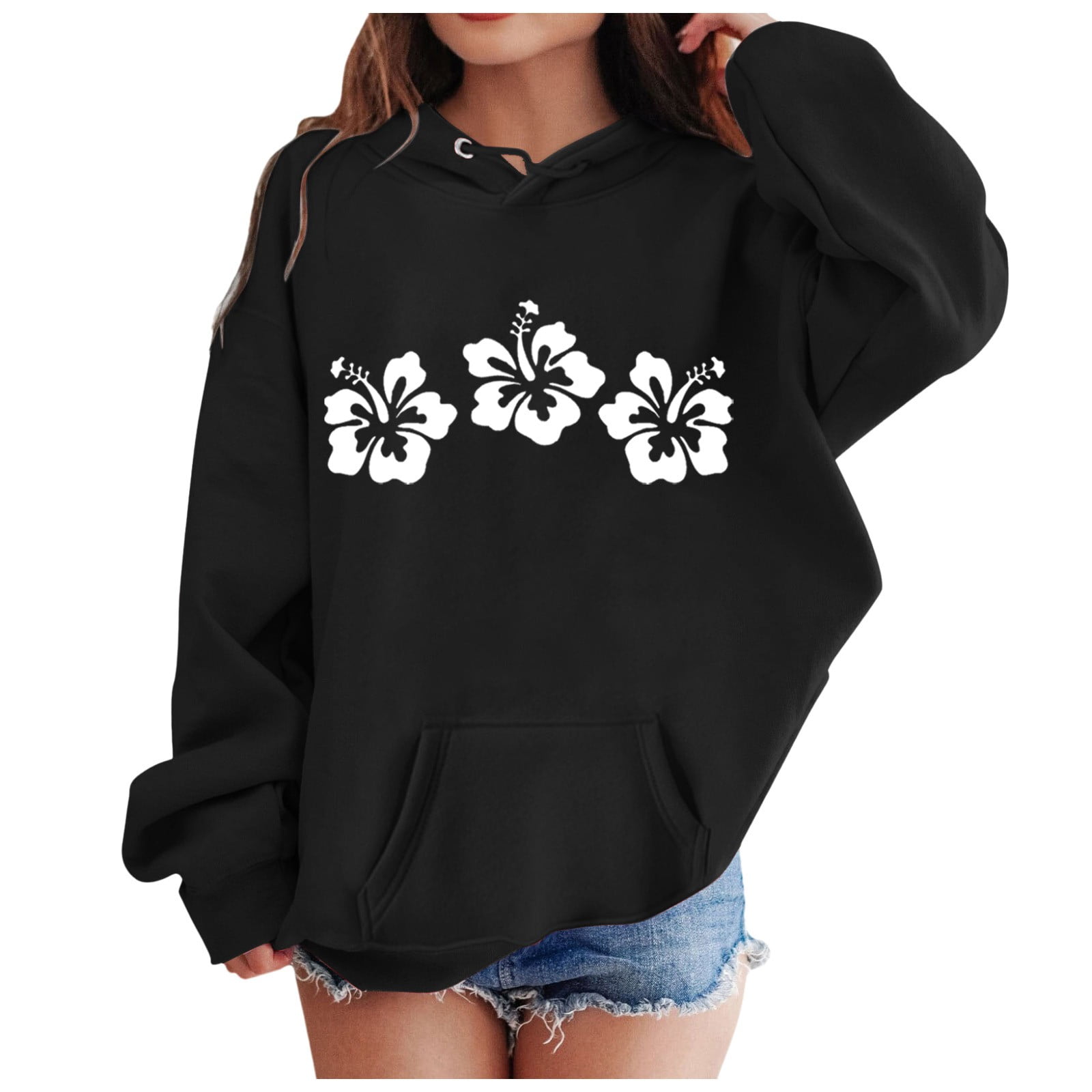 Girl's Hoodie Long Sleeve Soft Sweatshirt Graphic Hoody Kids Cute Pullovers Top Clothes for Girls Hoodies for Teen Boys 16-18 Jacket without Hoodie Snipes Pullover Hoodie Boys Clothes Size 12-14 Youth