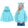 thumbnail image 1 of Girl's Hoodie Long Sleeve Soft Sweatshirt Graphic Pullover Cozy Outfits Ideal for Casual and Outdoor Activities, 1 of 8