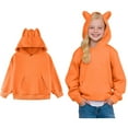thumbnail image 1 of Girl's Hoodie Long Sleeve Soft Sweatshirt Graphic Pullover Cozy Outfits Ideal for Casual and Outdoor Activities, 1 of 8