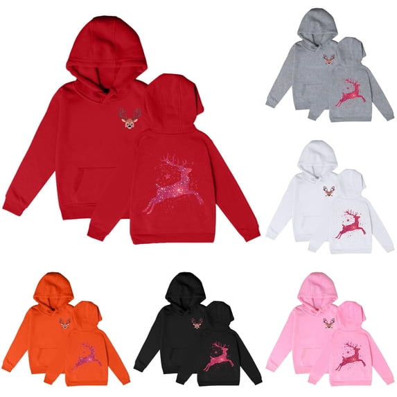 Girl's Hoodie Long Sleeve Soft Sweatshirt Printed Hoody Kids Cute Pullovers Top Clothes for Girls Toddler Girl Sweater 4t 2-3 Years