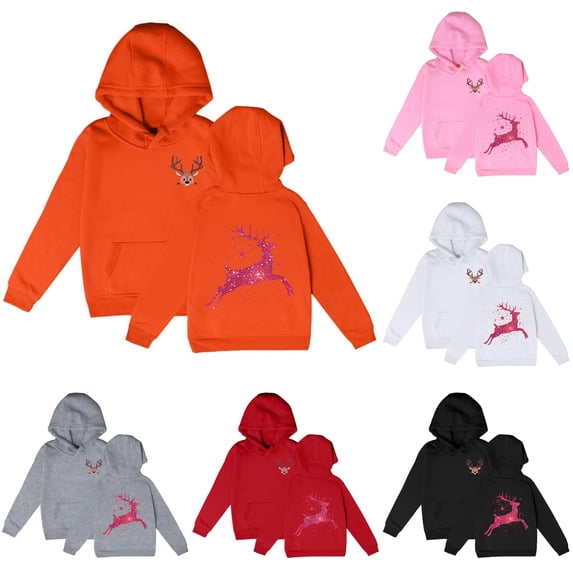 Girl's Hoodie Long Sleeve Soft Sweatshirt Printed Hoody Kids Cute Pullovers Top Clothes for Girls Toddler Girl Sweater 4t 4-5 Years