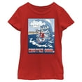 thumbnail image 1 of Girl's ICEE Bear Mister Cool  Graphic Tee Red Small, 1 of 5
