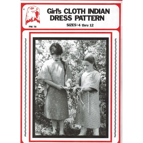 Girl's Indian Cloth Dress Pattern