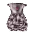 thumbnail image 1 of Girl's Infant Garb Maroon Texas A&M Aggies Cara Gingham Ruffled Bodysuit, 1 of 1
