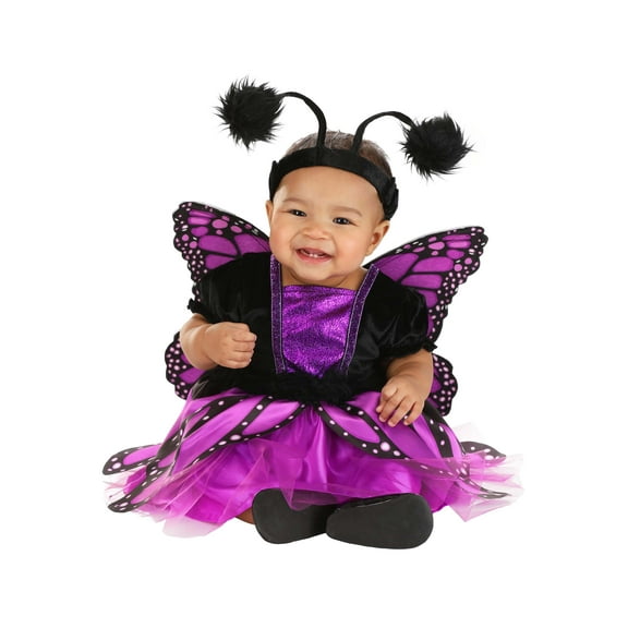 Girl's Infant Purple Butterfly Costume