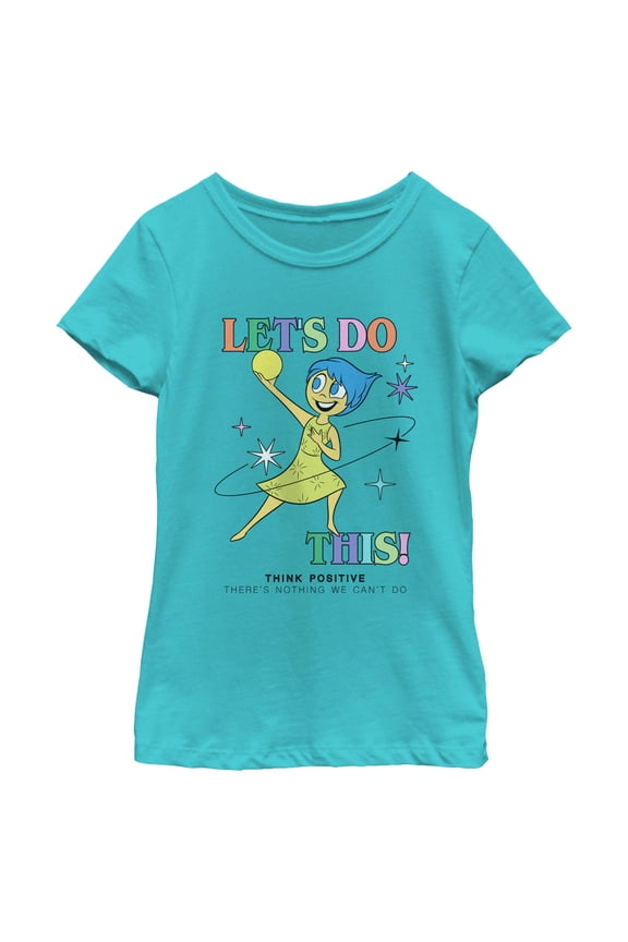 Girl's Inside Out 2 Joy Let's Do This Graphic T-Shirt