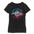 thumbnail image 1 of Girl's Jaws Amity Island Surfboard Repair  Graphic T-Shirt, 1 of 3