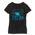 thumbnail image 1 of Girl's Jaws Shark Blueprint  Graphic T-Shirt, 1 of 3