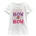 thumbnail image 1 of Girl's Jojo Siwa BowBow Dog Cartoon  Graphic Tee White X Small, 1 of 4