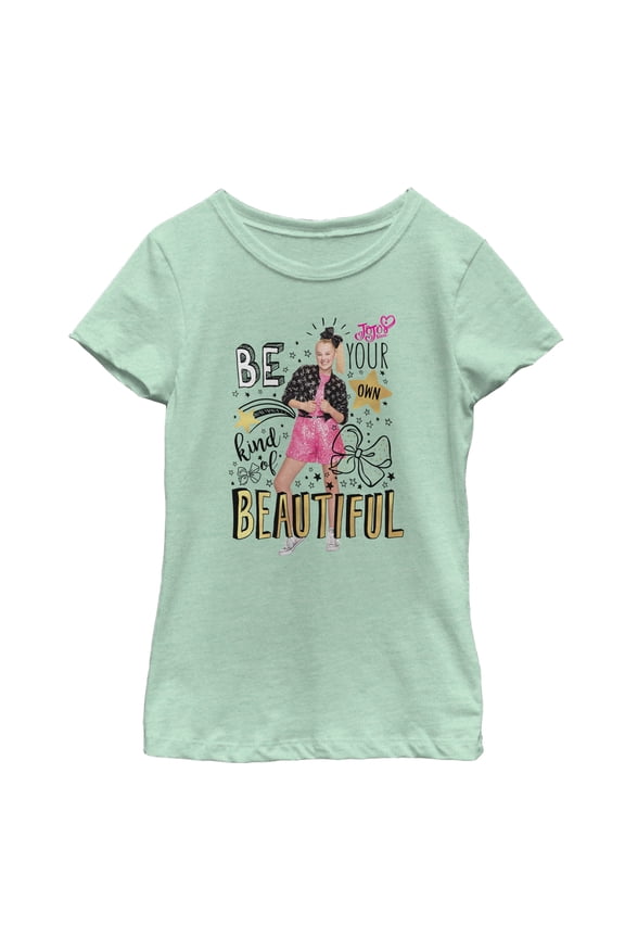 Girl's Jojo Siwa Your Own Kind of Beautiful Graphic Tee Mint Small