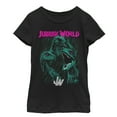 thumbnail image 1 of Girl's Jurassic World: Fallen Kingdom Raptor Eyes  Graphic Tee Black X Small, 1 of 3