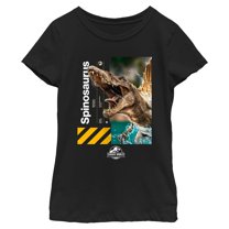 Girl's Jurassic World: Rebirth Spinosaurus Portrait Graphic T-Shirt