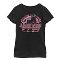 thumbnail image 1 of Girl's Jurassic World Retro Adventure is Calling  Graphic Tee Black Large, 1 of 3