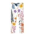 thumbnail image 1 of Girl's Legging Full-Length Colorful Print Tights For Dance Gym Everyday Wear Treasure Craft Pattern, 1 of 8