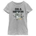 thumbnail image 1 of Girl's Lightyear On a Mission Group  Graphic Tee Athletic Heather X Small, 1 of 5