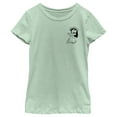 thumbnail image 1 of Girl's Lilo & Stitch Black and White Sketch Lilo  Graphic Tee Mint Large, 1 of 4