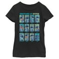 thumbnail image 1 of Girl's Lilo & Stitch Emotions of 626 Graphic Tee Black Medium, 1 of 4