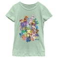 thumbnail image 1 of Girl's Lilo & Stitch Experiment Compilation Graphic Tee Mint Large, 1 of 4