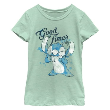 Girl's Lilo & Stitch Good Times Only  Graphic T-Shirt
