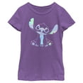 thumbnail image 1 of Girl's Lilo & Stitch Colorful Stitch Graphic Tee, 1 of 4