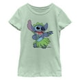 thumbnail image 1 of Girl's Lilo & Stitch Hula Dancing  Graphic T-Shirt, 1 of 4