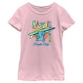 thumbnail image 1 of Girl's Lilo & Stitch Locals Only Experiment 626 Graphic Tee Light Pink X Large, 1 of 4