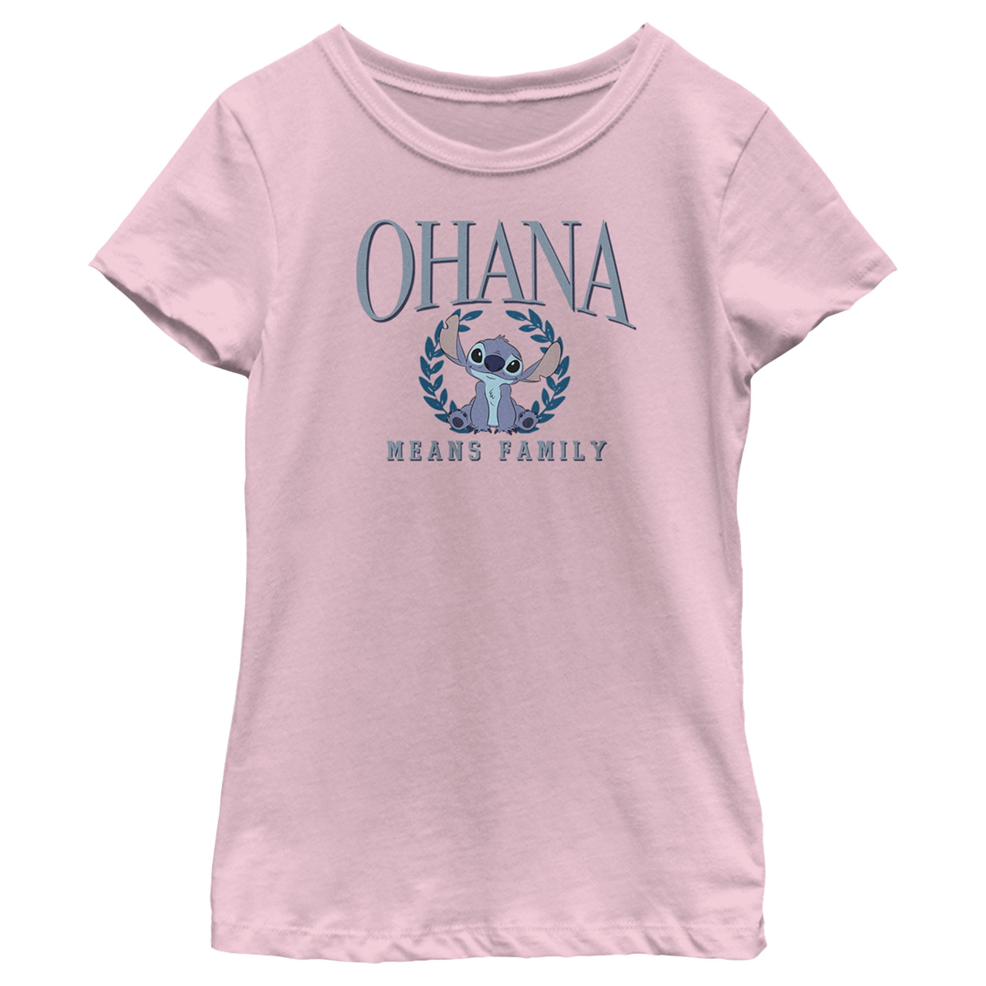 Girl's Lilo & Stitch Ohana Means Family University Graphic