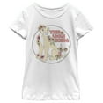 thumbnail image 1 of Girl's Lion King Nala Floral Frame  Graphic Tee White X Large, 1 of 4