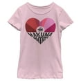 thumbnail image 1 of Girl's Lion King Simba Hakuna Matata Heart  Graphic Tee Light Pink Small, 1 of 4