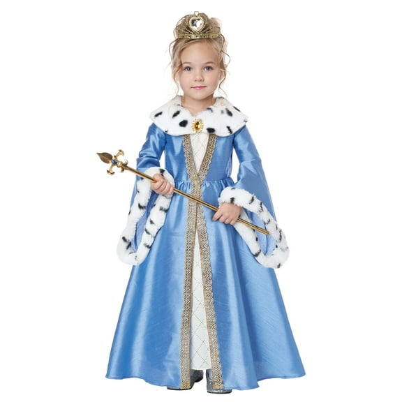 Girl's Little Queen Costume for Toddlers