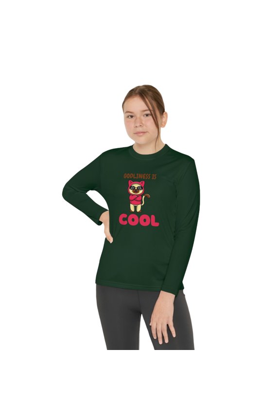 Girl's Long Sleeve Competitor Tee | Godliness is Cool