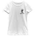 thumbnail image 1 of Girl's Looney Tunes Bugs Bunny Spray Paint Portrait  Graphic Tee White X Small, 1 of 4