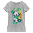 thumbnail image 1 of Girl's Looney Tunes Porky Top o’ the Morning to You  Graphic Tee Athletic Heather X Large, 1 of 5