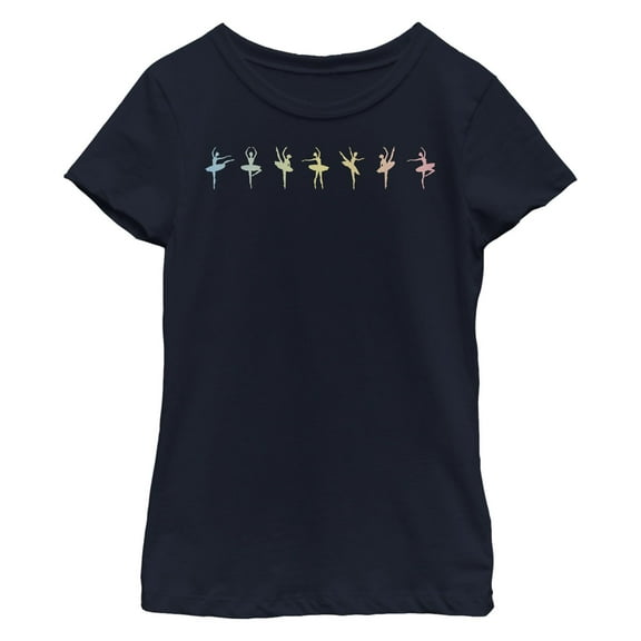 Girl's Lost Gods Ballerina Line Up Graphic T-Shirt